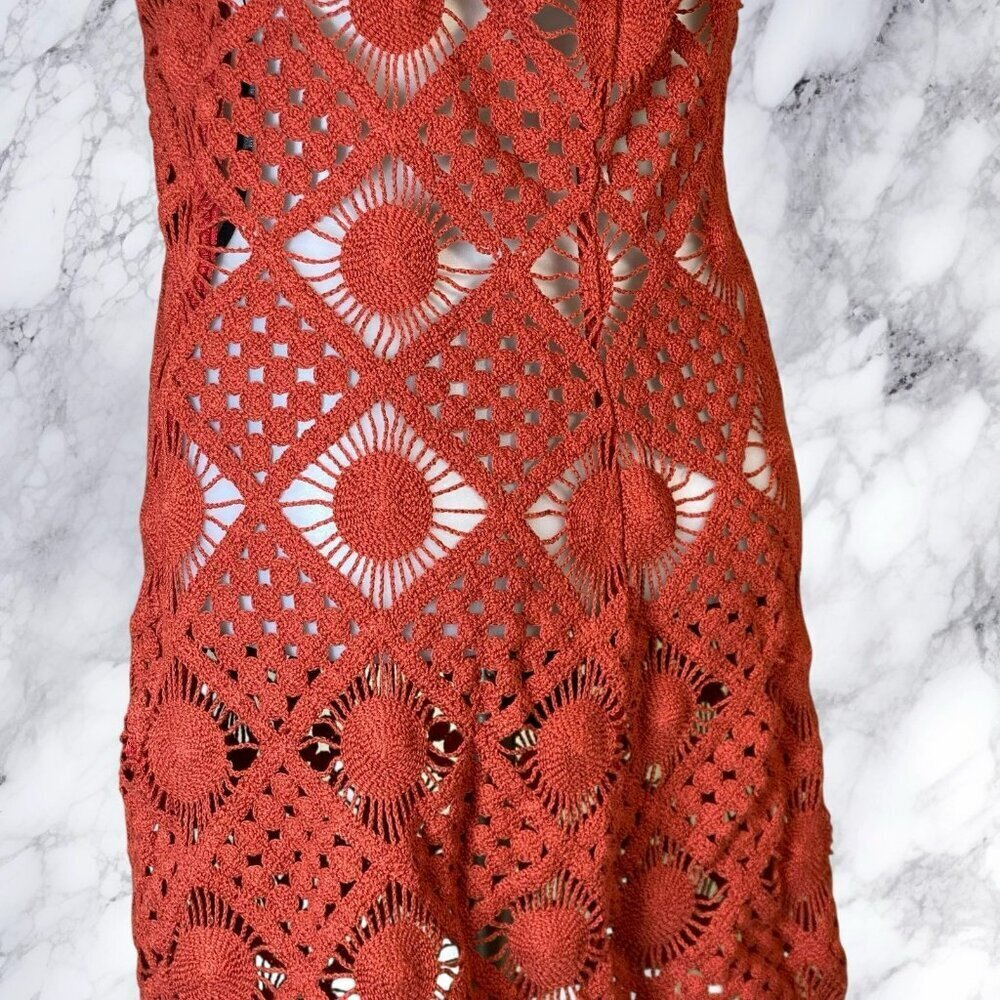 House of Harlow 1960 X Revolve Sylvie Mini - Rust Brown - Picture 9 of 12